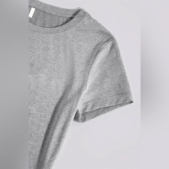 Womens Gray Halloween Movie Serial Killers at Donut Shop Short Sleeve Tee - Picture 5 of 12